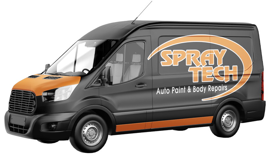 Spraytech Logo On Van